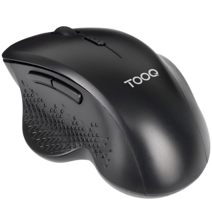 Tooq Ratón Inalámbrico Ergonómico TQMWG-1105-B 1600 DPI
